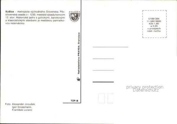 Kassa Kosice Kaschau Slovakia – Bild 2
