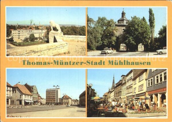 Muehlhausen Thueringen Thomas Müntzer Stadt