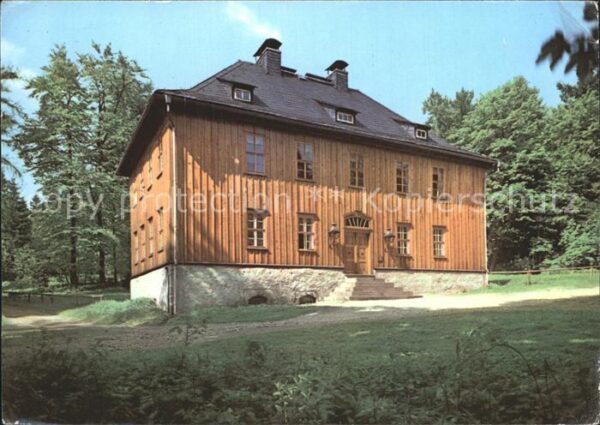 Gabelbach Thueringen Jagdhaus