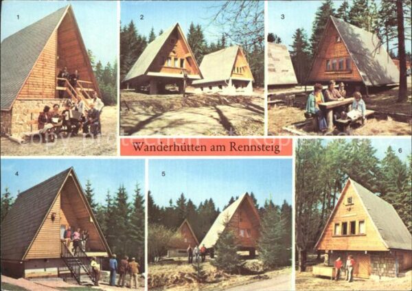 Rennsteig Wanderhütten