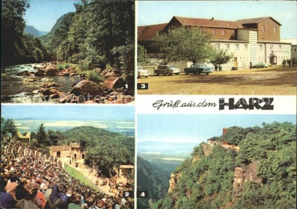 Harz Bodetal Bergtheater bei der Thale Bergh