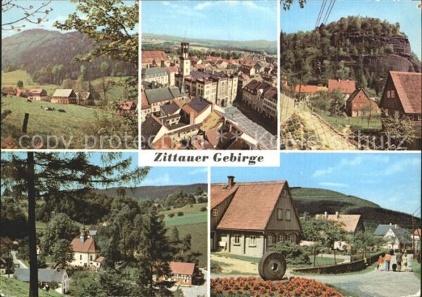 Zittau Waltersdorf mit Lausche Berg-Oybin Lück