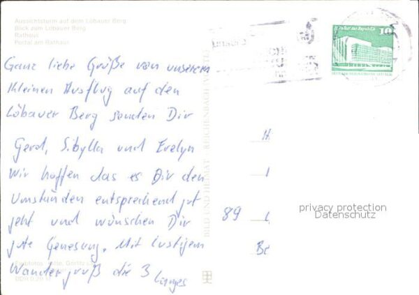 Loebau Sachsen Aussichtsturm Rathaus – Bild 2