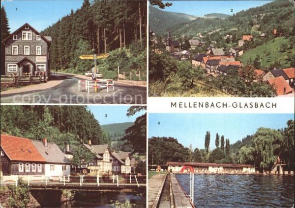 Mellenbach-Glasbach Zirkel Ernst Thälmann Strasse Bad
