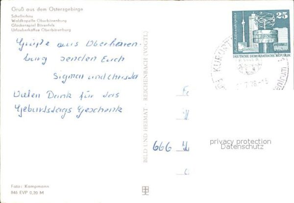Schellerhau Waldkapelle-Oberbärenburg Glockenspiel- – Bild 2