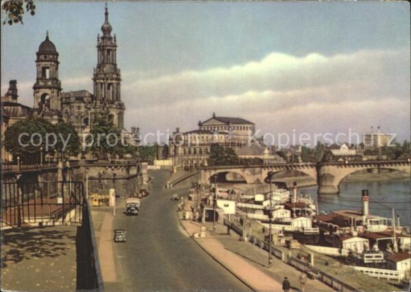 Dresden Hofkirche Dimitroffbrücke