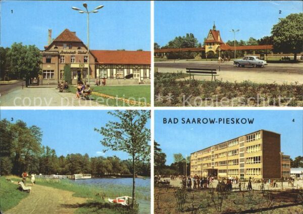 Pieskow Bad Saarow Bahnhofshotel Johannes-R-Becher-Platz S