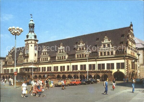 Leipzig Rathaus Markt