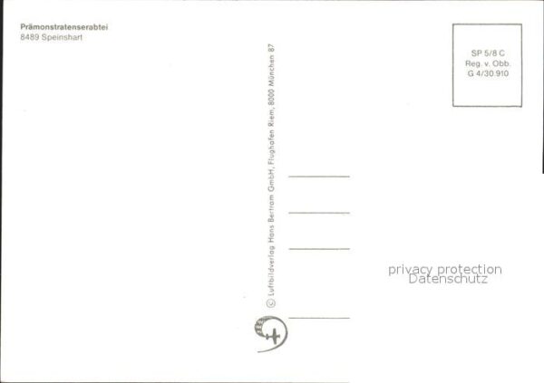 Speinshart Fliegeraufnahme Prämonstratenabtei – Bild 2
