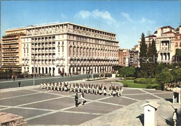 Athen Griechenland Wachablösung