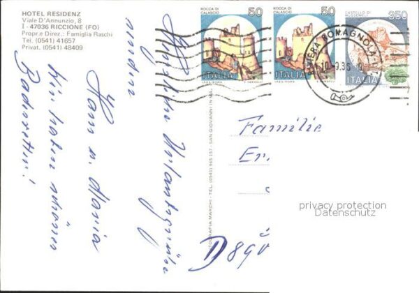 Riccione Hotel Residenz – Bild 2