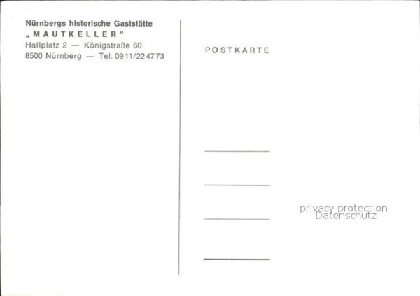 Nuernberg Restaurant Mautkeller – Bild 2