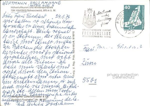 Kniebis Freudenstadt Fliegeraufnahme – Bild 2
