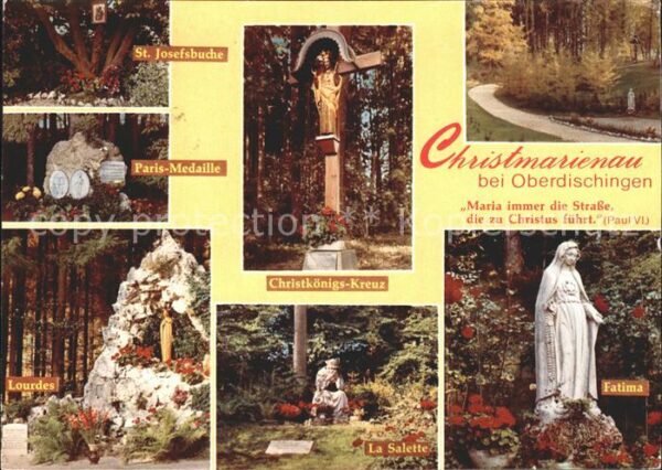 Oberdischingen Waldpilgerstätte Christmarlenau