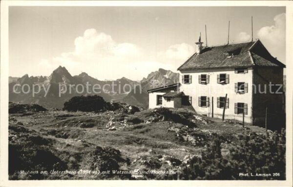 Untersberg Stöhrhaus Watzmann Hochkalter