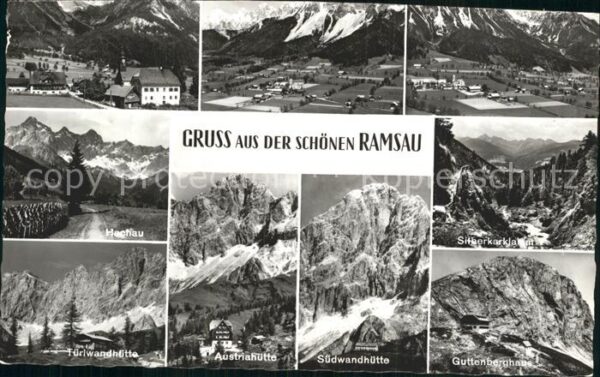 Ramsau Dachstein Steiermark Hechau Südwandhütte Guttenberghaus