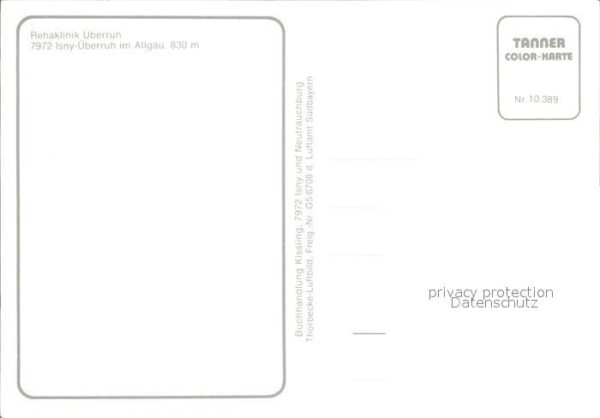 Isny Allgaeu Rehaklinik Überruh – Bild 2