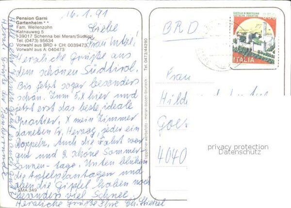 Schenna Meran Pension Garni – Bild 2