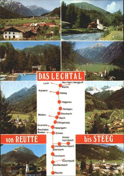 Reutte Tirol Das Lechtal