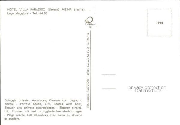 Meina Hotel Villa Paradiso – Bild 2