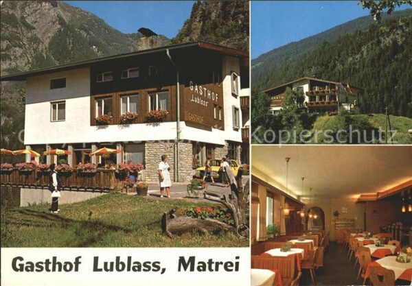 Matrei Osttirol Gasthof Lublass
