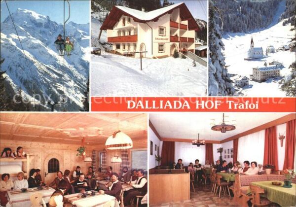 Trafoi Suedtirol Dalliada Hof Speiseraum Sessellift Pano