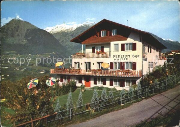 Schenna Meran Pension Cafe Walter
