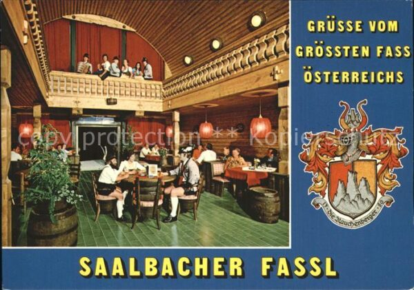 Hinterglemm Saalbach Saalbacher Fassl das grösste Fass Öster