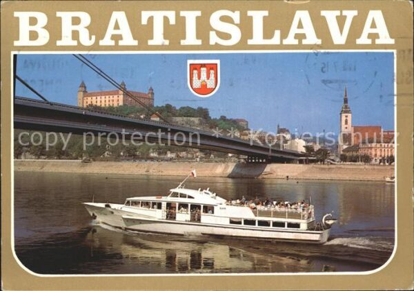 Bratislava Pressburg Pozsony Schiff