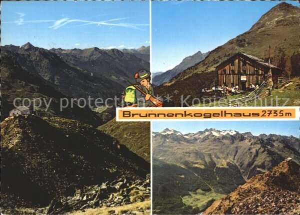 Soelden Oetztal Brunnenkogelhaus Brunnenbergalm