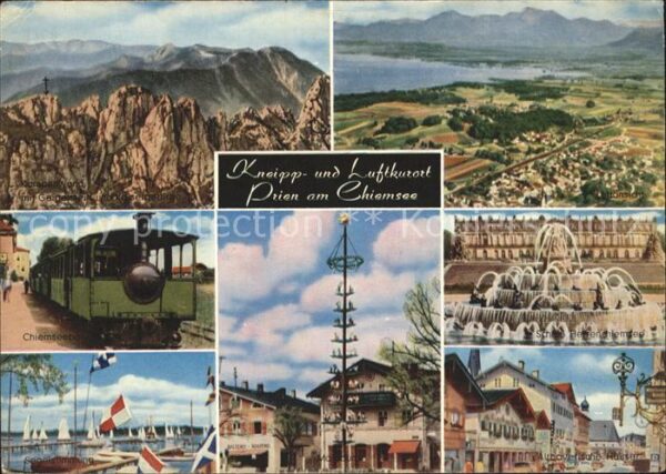 Prien Chiemsee Chiemseebahn Schloss Herrenchiemsee Kam