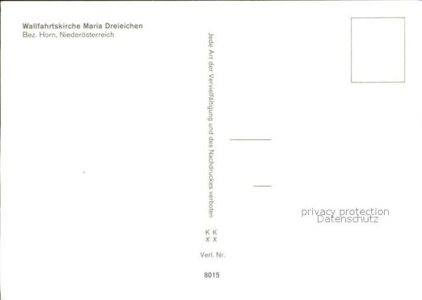 Horn Niederoesterreich Wallfahrtskirche Maria Dreieichen – Bild 2