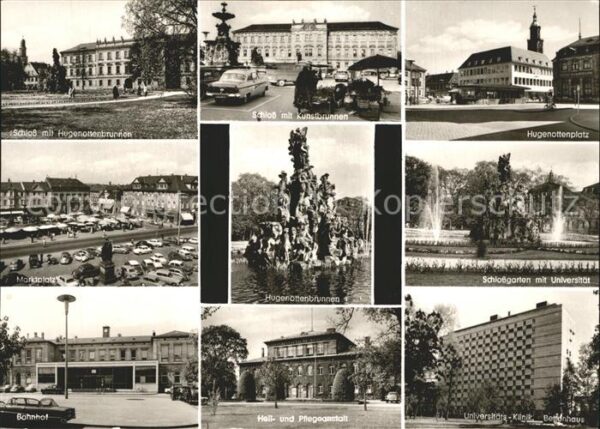 Erlangen Schlossgarten Universität Marktplatz
