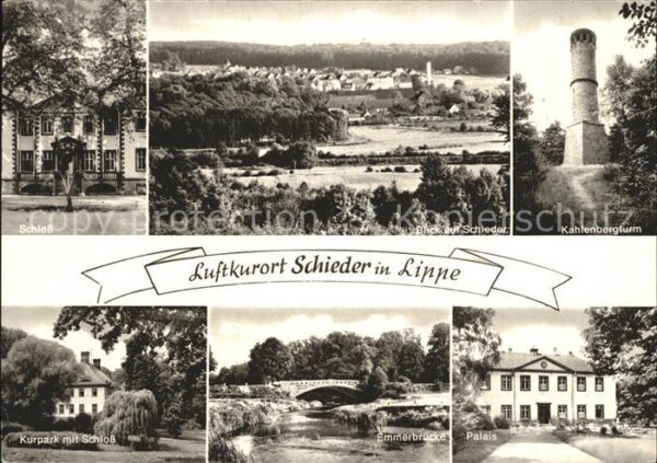 Schieder Schloss Kahlenbergturm Kurpark