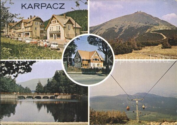 Karpacz Seilbahn Brücke