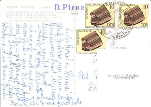 Dresden Dampferanlegestelle Brühlsche Terrasse – Bild 2