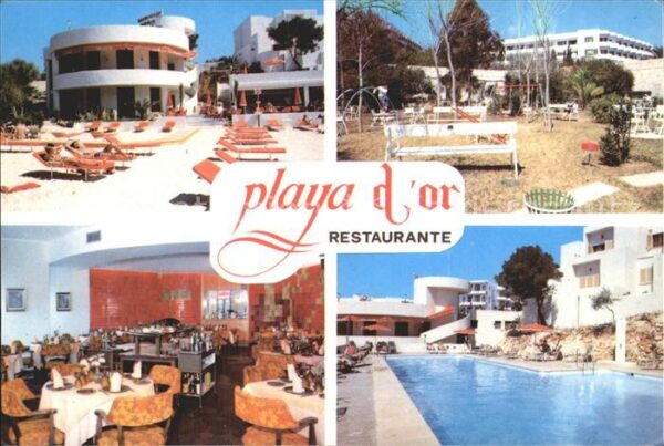 Cala d Or Restaurante Schwimmbad Gastraum Sonnent