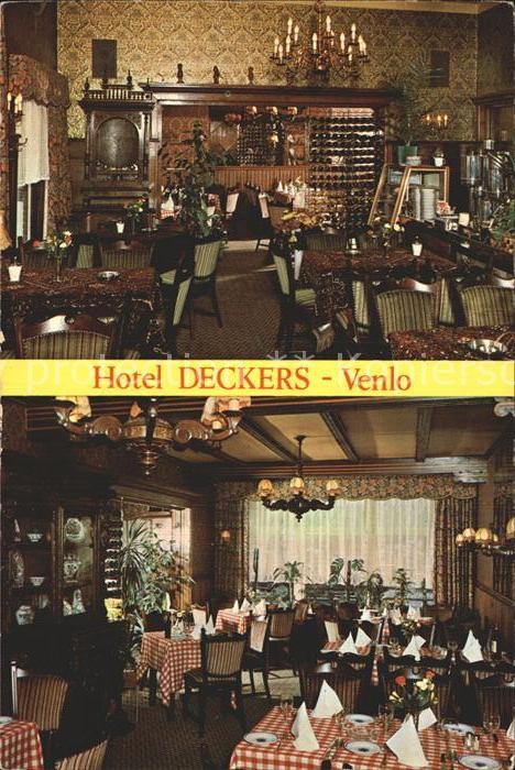 Venlo Hotel Deckers Gastraum