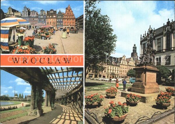 Wroclaw Platz Solny Marktplatz