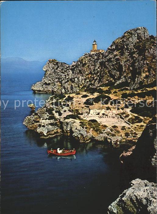 Lutraki Loutraki Leuchtturm Der Tempel von Ira