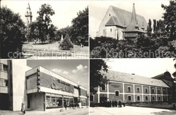 Nyirbator Einkaufszentrum Kirche Park