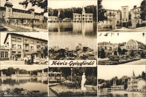 Heviz Stadtansichten
