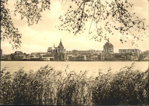 Rostock Stadtansicht Warnow