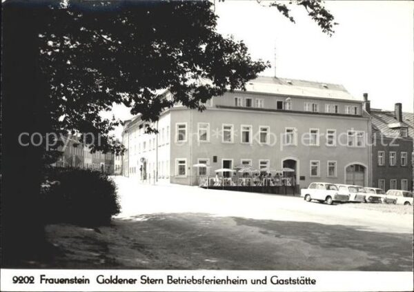 Frauenstein Sachsen Goldener Stern Betriebsferienheim Gasts