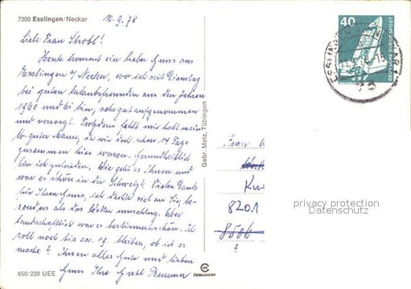 Esslingen Neckar Stadtansicht – Bild 2