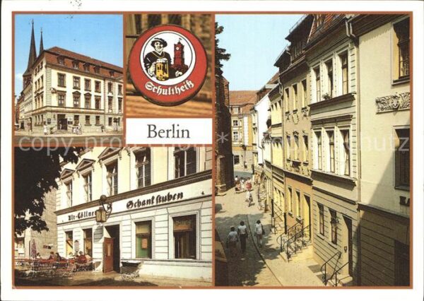 Berlin Gaststätte zur Rippe am Nikolaikirchpla