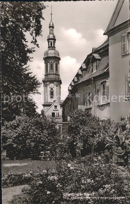 Offenburg Heilige Kreuz Kirche Vincentiusgarten