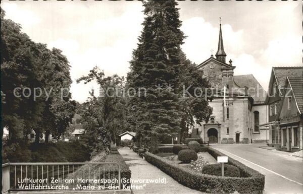 Zell Harmersbach Wallfahrtskirche Maria zu den Ketten