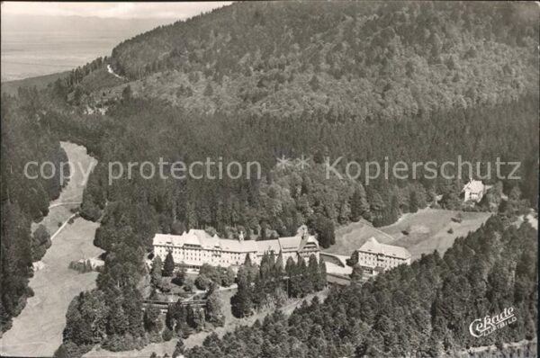 Luisenheim Rehaklinik Malsburg-Marzell K Fliegeraufnahme