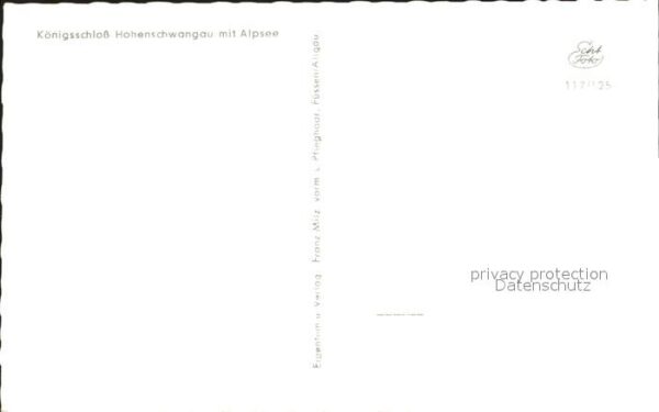 Hohenschwangau Königsschloss Alpsee – Bild 2